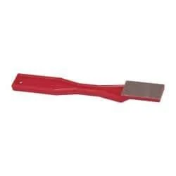 3M - 1-1/2" OAL Very Fine Sharpener Diamond File - 3/4" Wide, 1-1/2 LOC, Red