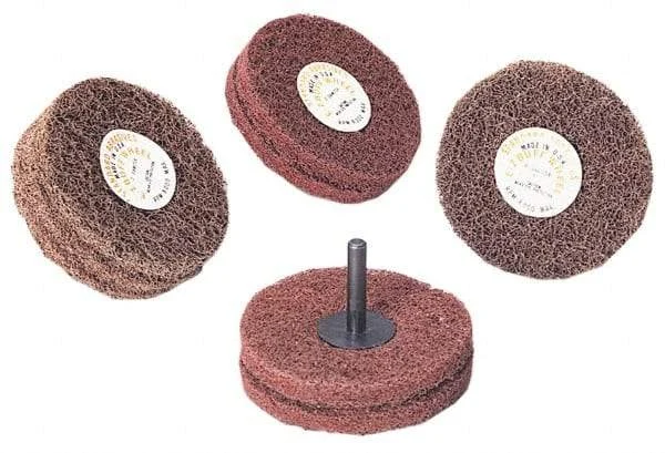 Standard Abrasives - 1" Disc Diam, 120 Grit, Zirconia Alumina Quick Change Disc - Type R Attaching System, Coated, Green, Fine Grade