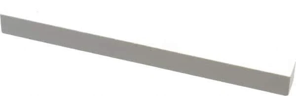 Norton - 900 Grit Aluminum Oxide Square Polishing Stone - Super Fine Grade, 1/2" Wide x 6" Long x 1/2" Thick