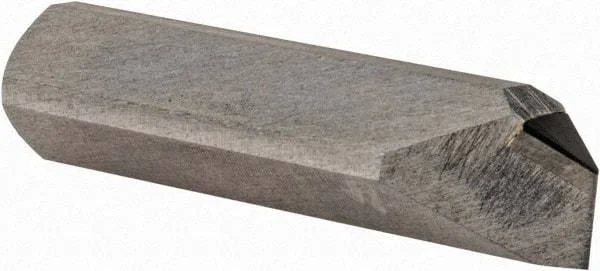 Made in USA - 0.007" Single Point Diamond Dresser - 1-1/4" Long x 5/16" Shank Diam, 50° Included Angle