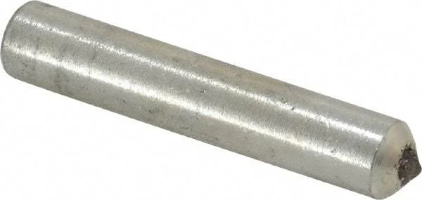 Norton - 1 Carat Single Point Diamond Dresser - 2" Long x 3/8" Shank Diam, 60° Included Angle