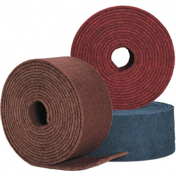 Standard Abrasives - 30' Long x 6" Wide Nonwoven Roll - Very Fine Grade, Purple, Aluminum Oxide