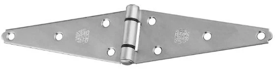 National Hardware N128-074 Heavy-Duty Strap Hinge, 6", Zinc Plated