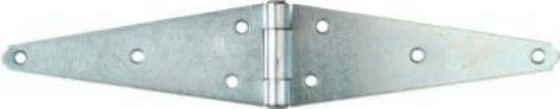 National Hardware N127-878 Heavy-Duty Strap Hinge, 10", Zinc Plated