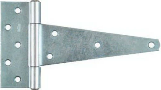 National Hardware N129-221 Extra Heavy T Hinge, 8", Zinc Plated