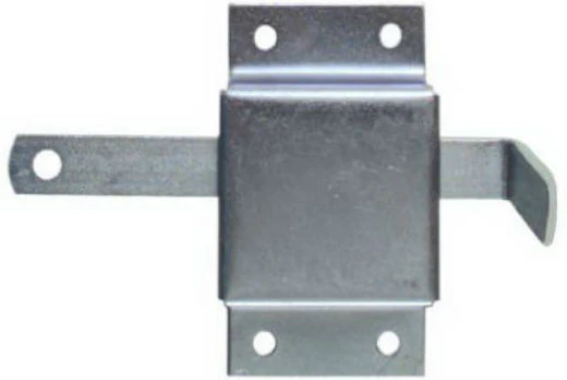 National Hardware N280-727 Garage Door Side Lock, 5-1/2", Zinc Plated