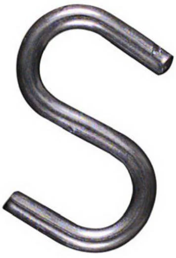 National Hardware N121-533 Heavy Open S Hook, 3/4", Zinc Plated, 8-Pa