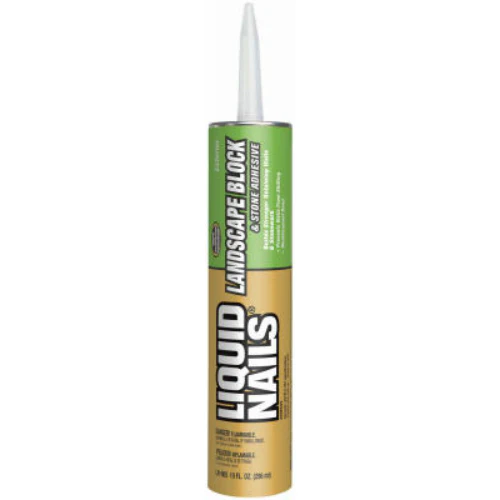 Liquid Nails LN-905 Landscape Block Stone & Timber Adhesive, 10 Oz