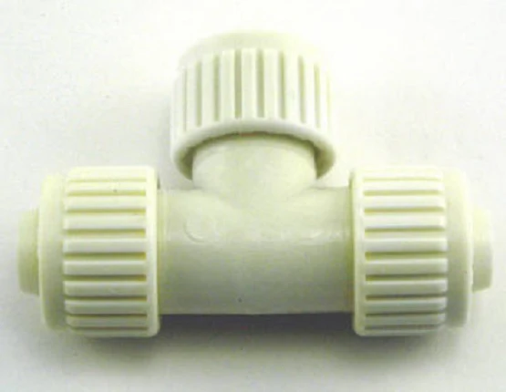 Flair-It™ 16825 Tee for PEX or Polybutylene, 3/4" x 1/2" x 3/4"