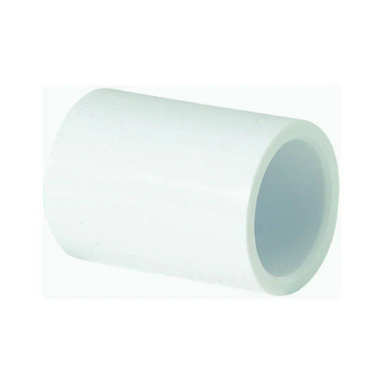 Genova 30115 Slip x Slip Coupling, 1-1/2", White