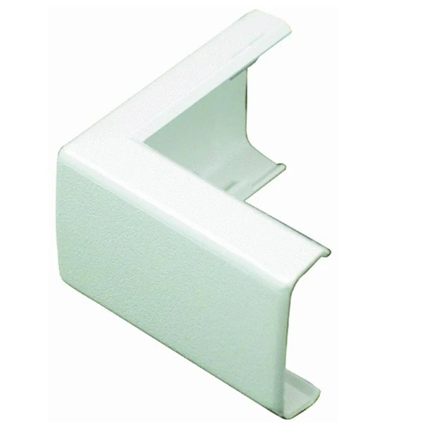 Wiremold NMW8 Nonmetallic Raceway Outside Elbow, White