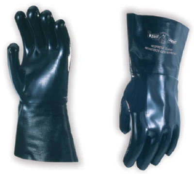 Wells Lamont 192 Pro Chemical Neoprene Glove, One Size Fits All, Blac