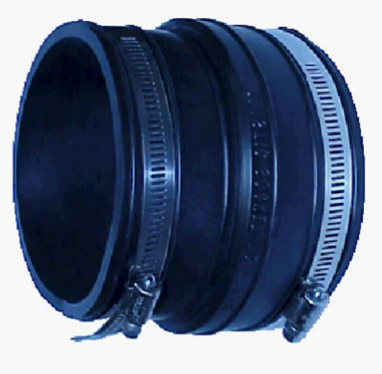 Fernco P1056-43 Flexible Reducing Coupling, 4" x 3"