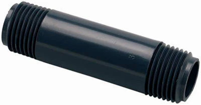 Orbit 38084 Schedule 80 PVC Riser, 1/2" x 4", Molded Gray