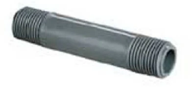 Orbit 38097 Schedule 80 PVC Riser, Molded Gray, 3/4" x 2"