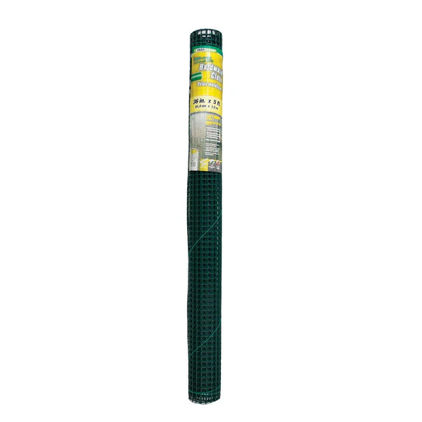 YardGard 308254B PVC Coated Galvanized Hardware Cloth, 19-Gauge, 36" x