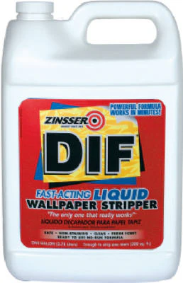 Zinsser DIF Fast Acting Ready-To-Use Liquid Wallpaper Stripper,1Gallon