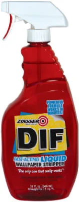Zinsser DIF Fast Acting Ready-To-Use Liquid Wallpaper Stripper, 32 Oz