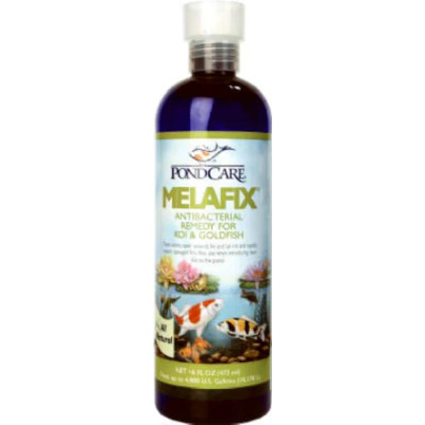 API 176B Pond Melafix Fish Bacterial Infection Remedy, 16 Oz, Treats 4