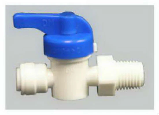 Watts PL-3012 Quick Connect Straight Valve, 1/4" x 1/4"