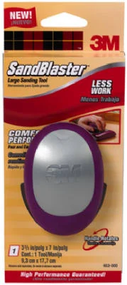 3M 463-000 SandBlaster Flexible Abrasives Large Sanding Tooll, 3.7" x