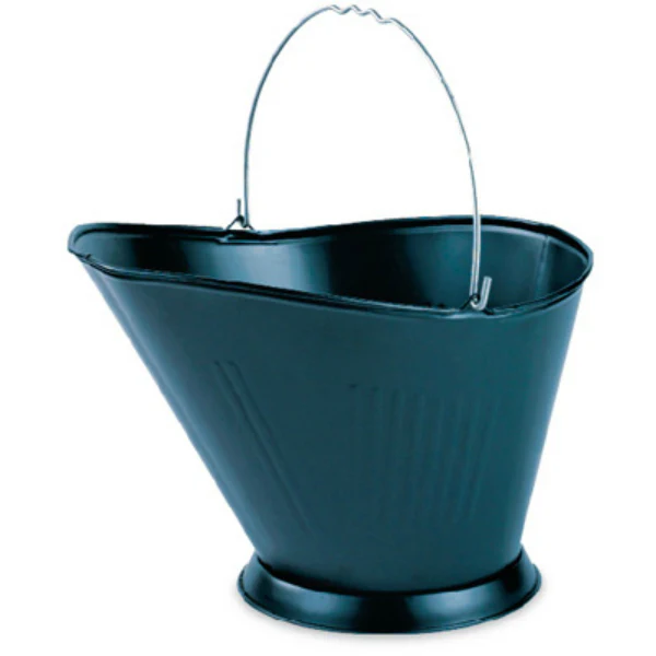 Panacea 15341 Fireplace Coal Hod, Black