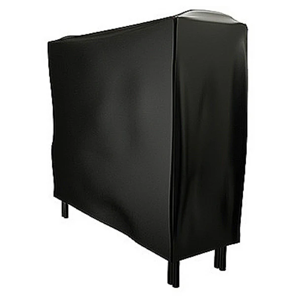 Panacea 15213 Vinyl Log Rack Cover, Black, 4'