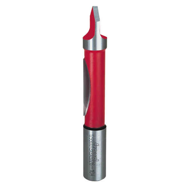 Freud 26-104 Single Flute Panel Pilot Router Bit, 1/2" Dia. x 1-1/4"