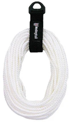 Wellington 34714 Pro-Line Polypropylene Rope, 3/16" x 50', White
