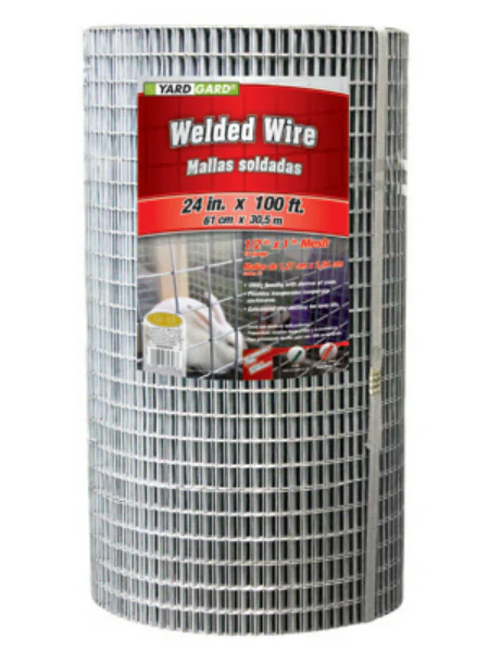 YardGard 309303A Galvanized Welded Wire Fence, 16-Gauge, 24" x 100'