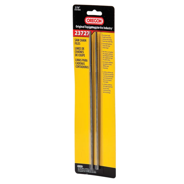 Oregon 23727 Chain Saw Files, 3/16", 2-Pack