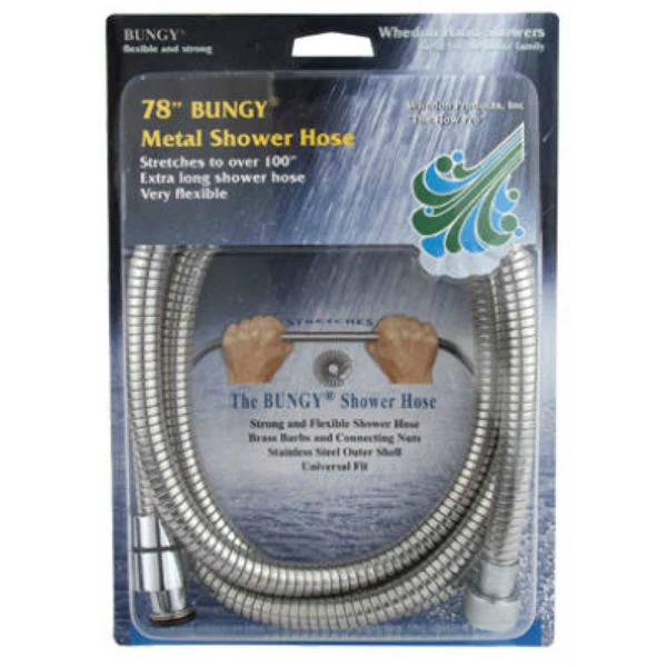 Whedon AF206C Bungy Metal Stretch Shower Hose, 78"