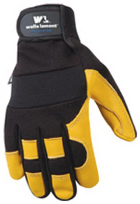 Wells Lamont 3213M Women's Insulated Grain Deerskin Glove, Medium
