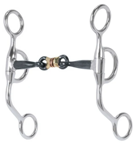Weaver CA-5880 Professional Argentine Bit, 5" Sweet Iron Three-Piece M