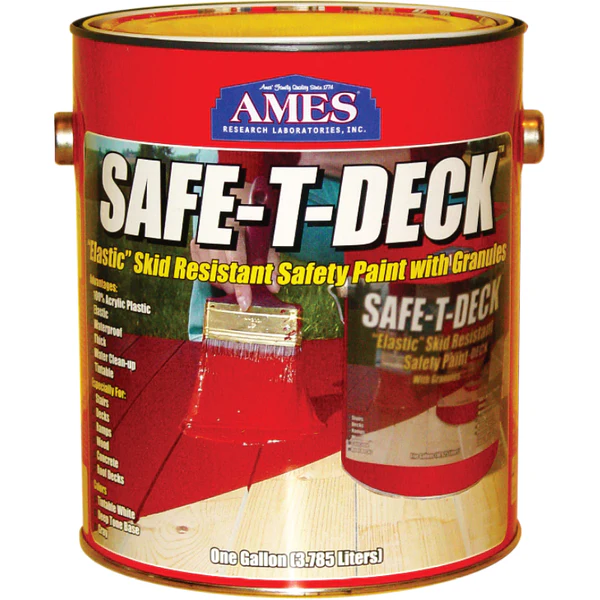 Ames Research SD1TW Safe-T-Deck™ Elastomeric Deck/Floor Coating, 1 Ga