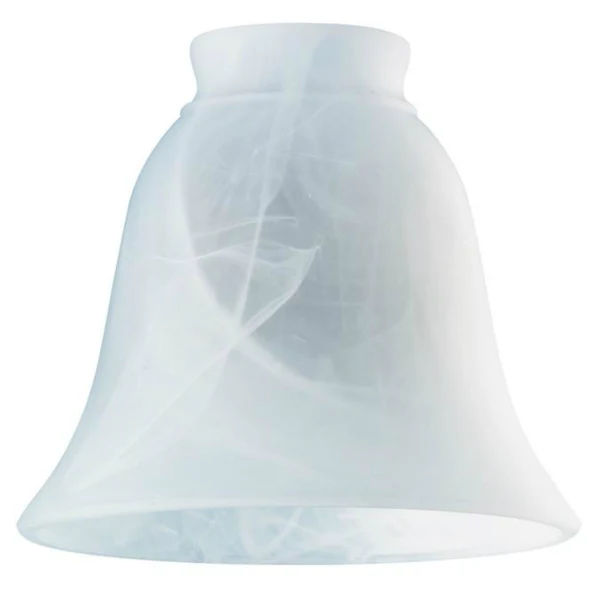 Westinghouse 8127200 Milky Scavo Design Glass Shade, 4-3/4", 2-1/4" Fi