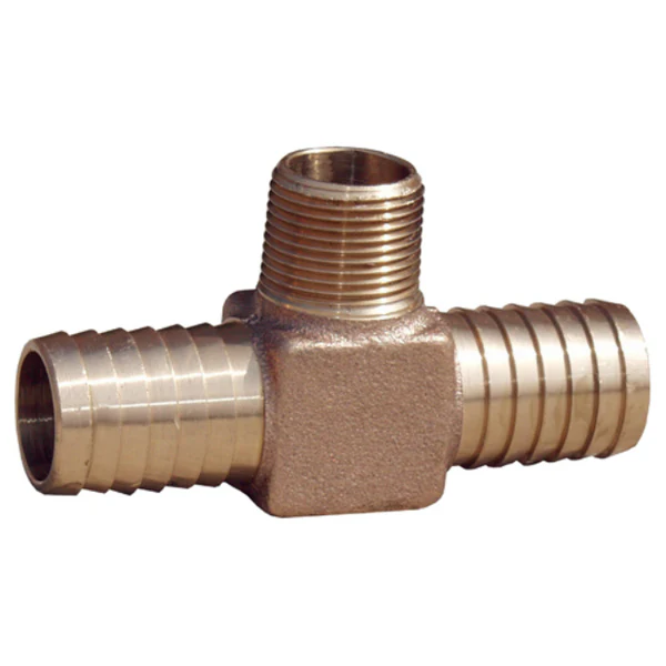 Water Source™ HT75NL Heavy-Duty Hydrant Tee, No Lead, 3/4" x 3/4" x 3/