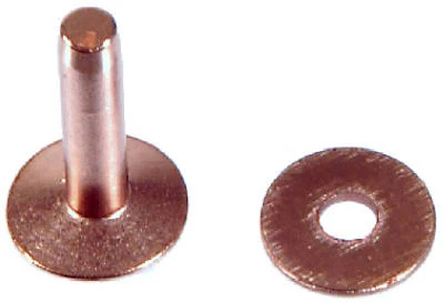Hillman Fasteners 8006 Copper Rivets & Burrs Assorted, 4 Oz