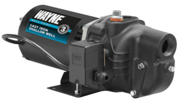 Wayne SWS50 Cast Iron Shallow Well Jet Pump, 1/2 HP