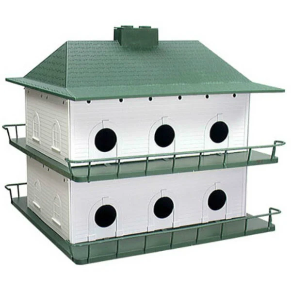 Heath PH-12 Durable & Light Weight Plastic Purple Martin House, 12-Roo