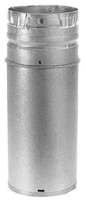 DuraVent 4PVL-A12R Adjustable Pellet Vent Pipe, 4"D x 12"L