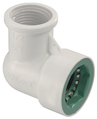 Orbit 33775 1/2" PVC x 1/2" Female Pipe Thread Elbow