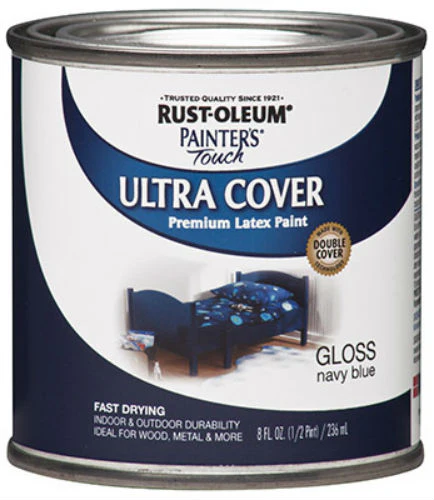 Rust-Oleum 1922-730 Painter's Touch Gloss Brush-On Paint, 1/2 Pt, Na