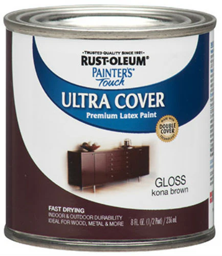 Rust-Oleum 1977-730 Painter’s Touch Premium Gloss Paint, 1/2 Pt, Kon