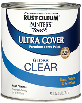 Rust-Oleum 242057 Painter's Touch Ultra Cover Multi-Purpose Paint, 1 Q