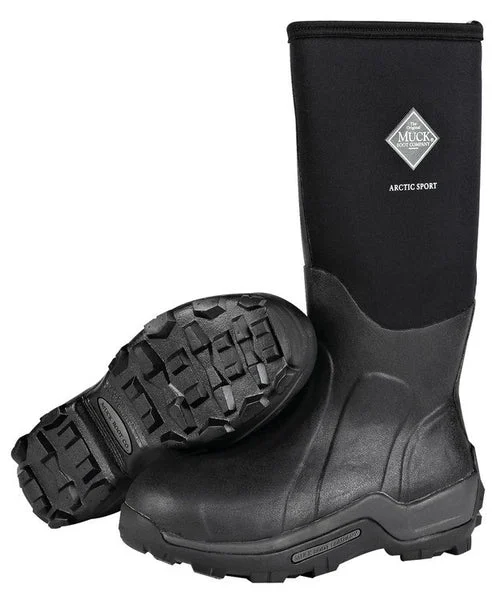 The Original Muck Boot ASP000A-11 Arctic Sport Men's Boots, 11, Black