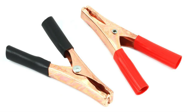 Forney 54732 Standard Duty Battery Charger Clamps, 80A, Copper-Plated