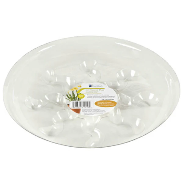 Gardener's Blue Ribbon SP6VUS Saucer Plus™ Clear Vinyl Plant Saucer,