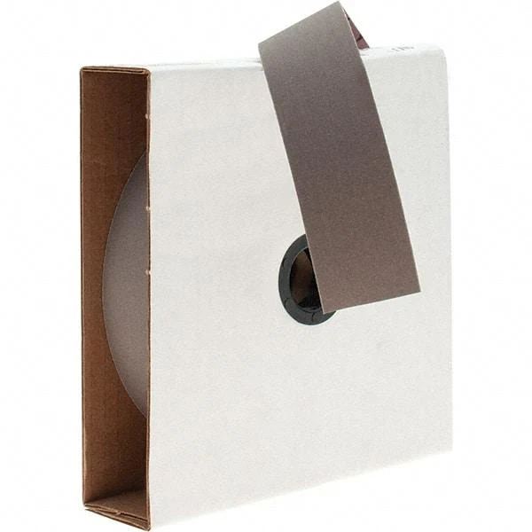 Standard Abrasives - 1-1/2 Inches Wide, 400 Grit Aluminum Oxide Shop Roll - 50 Yards Long, Super Fine Grade, J Weighted Backing