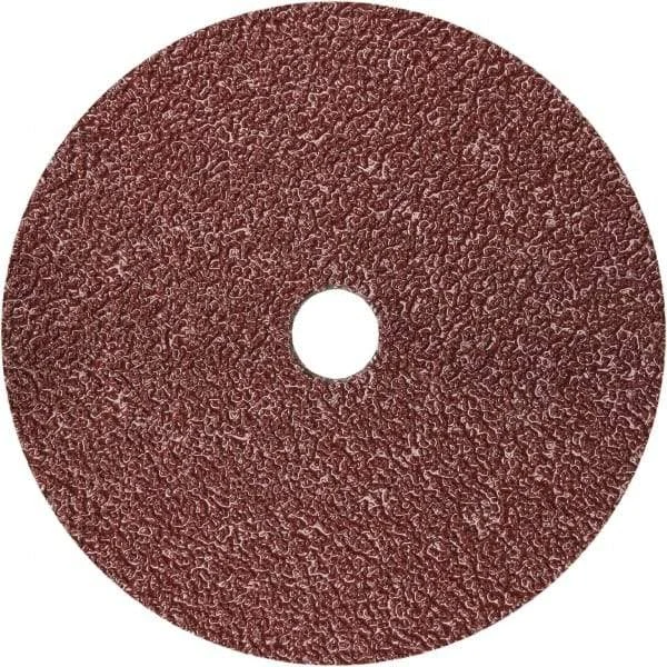 3M - 5" Diam 7/8" Hole 80+ Grit Fiber Disc - Ceramic, 12,000 Max RPM, Series 782C